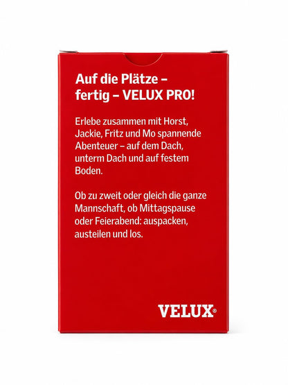 VELUX Zimmermannsbleistift-Halterung für Tasche & Gürtel – inkl. Kartenspiel