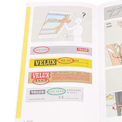 VELUX Butyl Dichtschnur & Dichtband Set – Scheibentausch Dachfenster