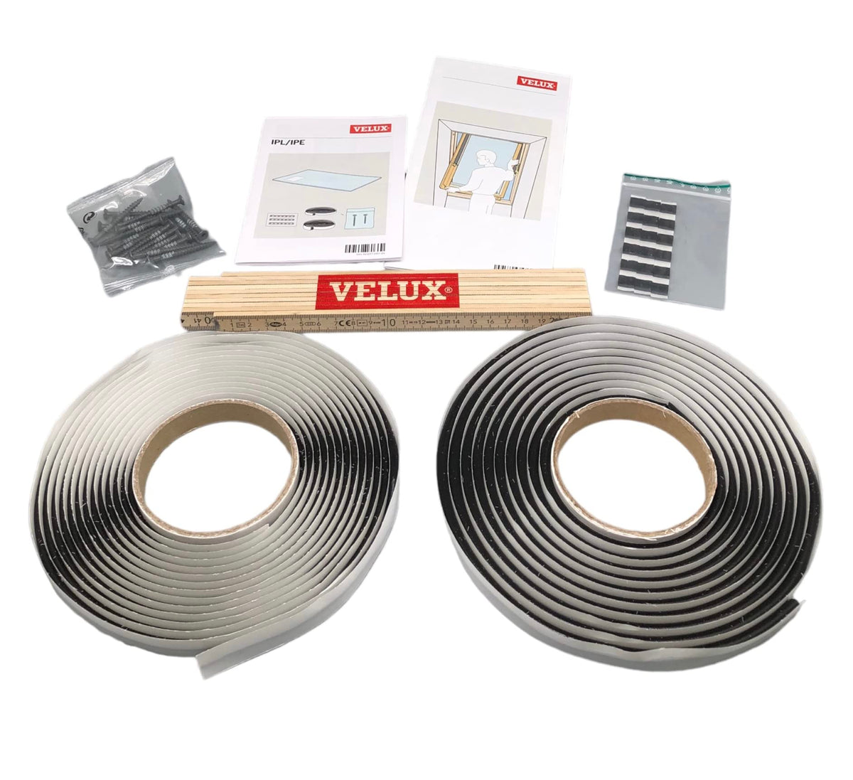 Butyl Dichtschnur & Dichtband Set – Scheibentausch VELUX Dachfenster