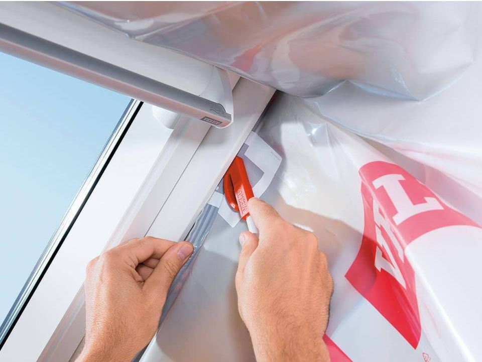 Velux Dachfenster Dichtung innen – luftdichte Abdichtung mit passgenauer Folie