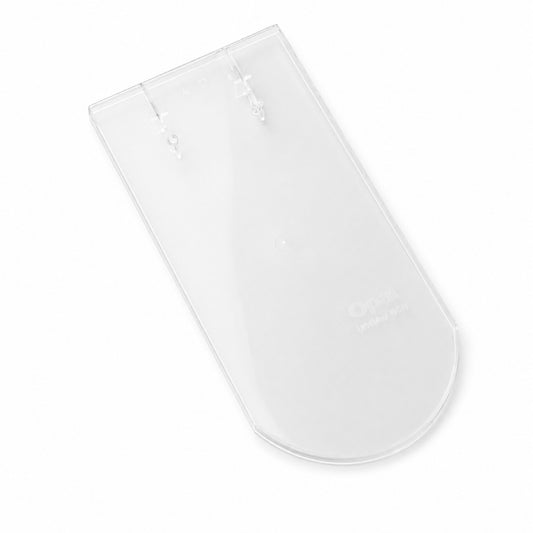 Braas Lichtbiber Opal Standard – Lichtziegel aus Kunststoff für Biberschwanzdeckung, transparent
