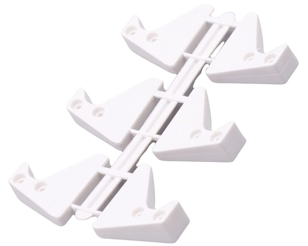 VELUX Haltekrallen weiß ZOZ 137 für Rollos – 3 Paar
